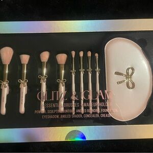 Glitz and glam Pink Makeup Brush set